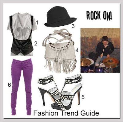 what to wear to a rock concert