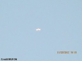 Silent, Glowing Dragonfly-Shaped UFO Photographed Over Asheville, North Carolina (1) (400 px) 11-20-12