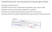 Posibilidad de aparecer en la primera página de Google con palabras clave . (sem )