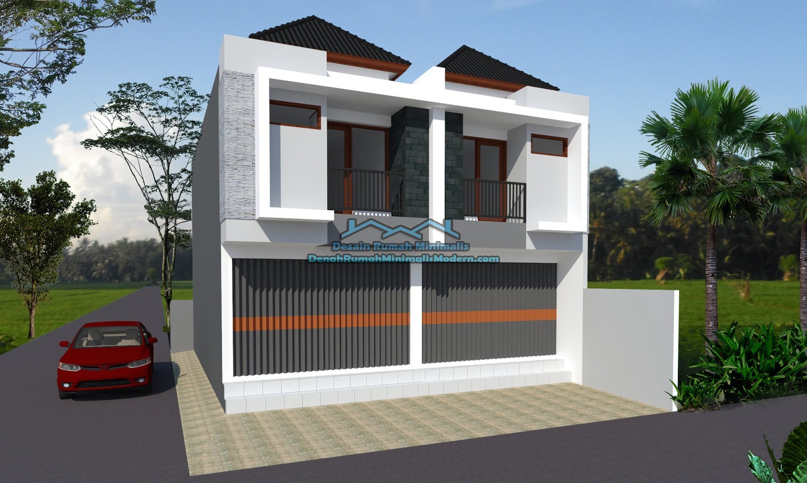 70 Desain  Rumah  Minimalis  Ruko  2  Lantai  Desain  Rumah  