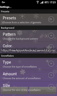 Snowflakes Live Wallpaper Free Apps 4 Android