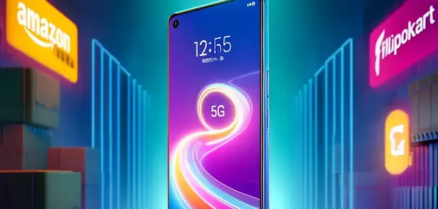 Vivo t4x 5g mobile phone futuristic image
