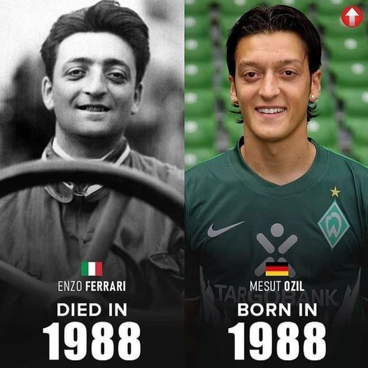 Tectono Business Review Mesut Ozil Is The Reincarnate Of The Founder Of Ferrari Enzo Ferrari