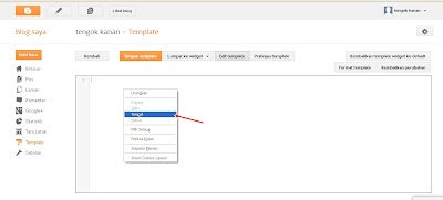 cara memasang template di blogspot terbaru