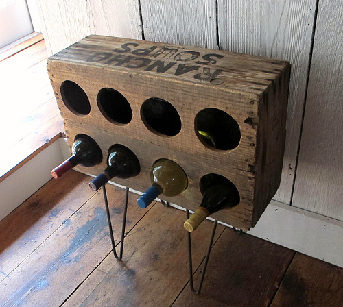 Dishfunctional Designs: Vintage Wood Crates: Upcycled &amp; Repurposed