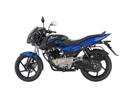 Bajaj Pulsar 150 DTSi side blue image