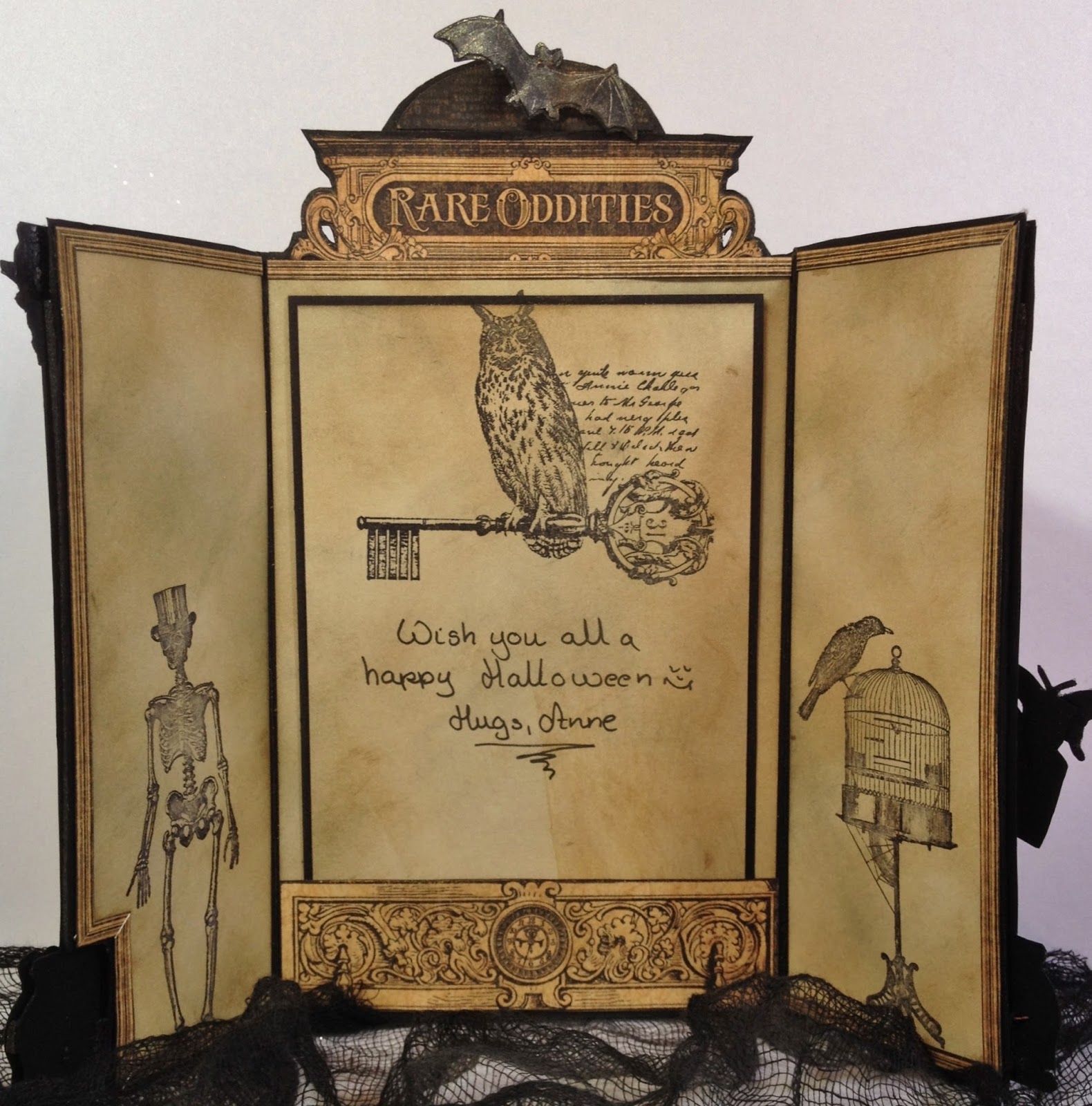 annes papercreations: Graphic 45 Rare Oddities Door Card