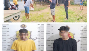 Polisi Kembali Amankan Dua Pelaku Judi Sabung Ayam,Satu Diantaranya Di Bawah Umur