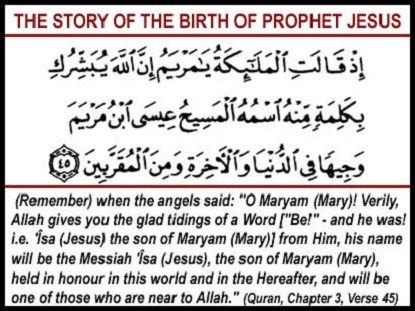 The Story of the birth of prophet jesus - berbagaireviews.com