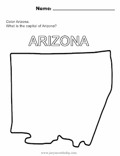 Arizona worksheet 1