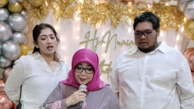 Hj Nuningsih Bos RM Sederhana Pemuda Rayakan HUT ke 66, begini meriahnya