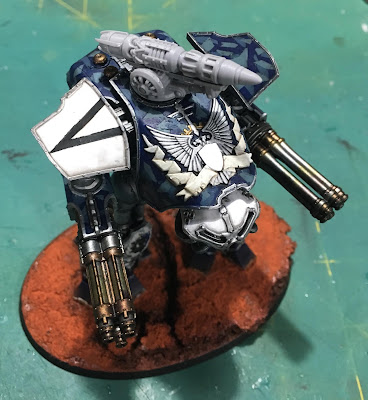 Magnetizing the Reaver Carapace Warp Missile Rack for Adeptus Titanicus