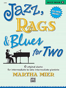 Jazz, Rags & Blues for Two. Book 3 --- Piano 4 Mains - Mier, Martha --- Alfred Publishing