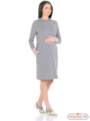 vestidos para embarazadas manga larga