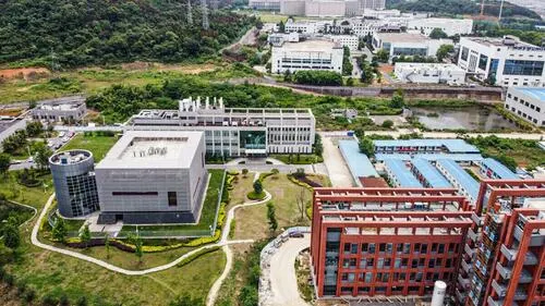The P4 laboratory on the campus of the Wuhan Institute of Virology in Wuhan, Hubei Province, China, on May 13, 2020.
