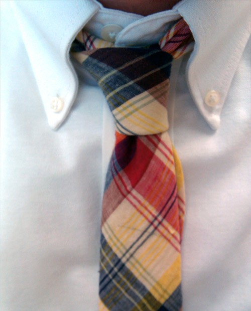 madras tie