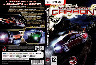 Jogo Need For Speed Carbon PC DVD Capa