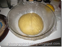 Proofed dough
