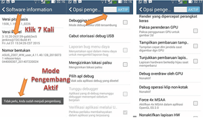 Cara Aktifkan Mode Pengembang Pada Sistem Android