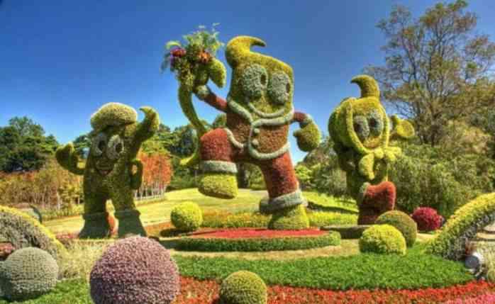 Increíbles esculturas gigantes hechas de flores. El #16 es mi favorito