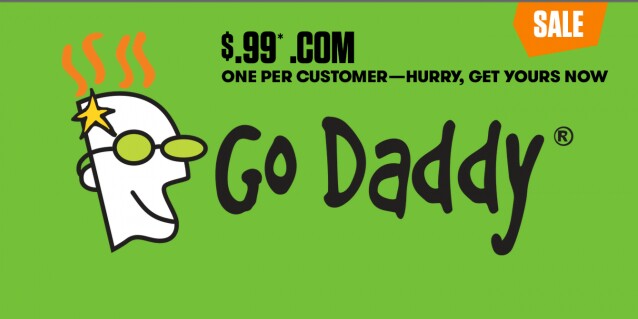 godaddy 1 dollar discount coupon