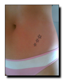Lower Front Tattoo Ideas With Star Tattoo Designs With Pictures Lower Front Star Tattoos For Female Tattoo Galleries 1