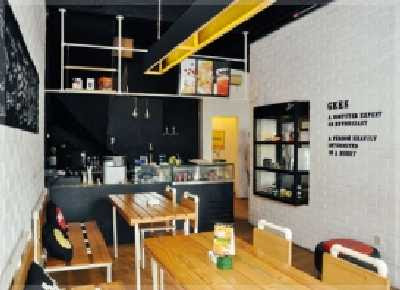 Ide Buat Desain Interior Cafe Kecil  di Rumah Ruko 