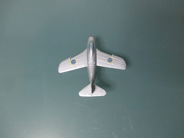 1/144 Saab J 29 Tunnan diecast metal aircraft miniature
