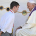 PAPA FRANCISCO CONFIESA TRES CHICOS EN JORNADA MUNDIAL DE LA JUVENTUD EN LISBOA