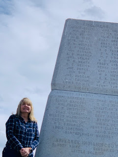 The monument and Heath's name high up