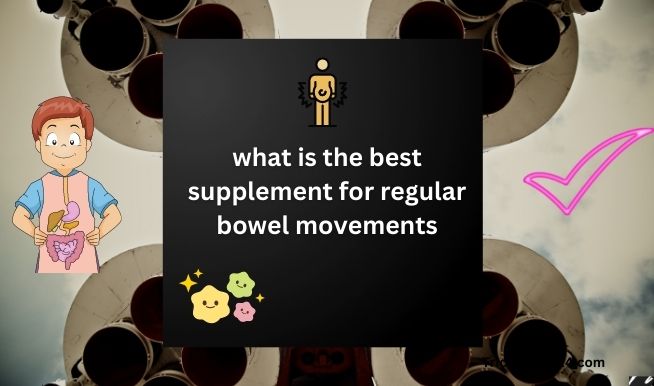 what is the best supplement for regular bowel movements