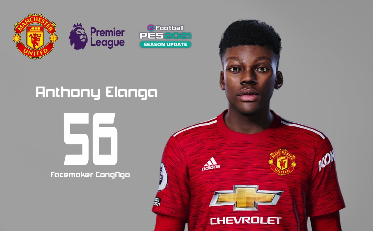 Pes 2021 Faces Anthony Elanga By Congngo Pesnewupdate Com Free Download Latest Pro Evolution Soccer Patch Updates
