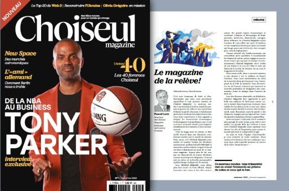 Le premier numéro de ce magazine traite le success story du basketteur Tony Parker, à la une, des succès de 40 femmes dirigeantes à travers le monde, et du Web 3.0.