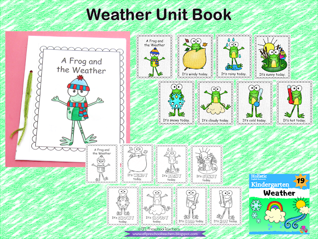 Weather Unit Printable Book.