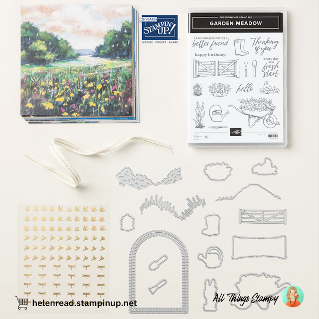 Stampin Up UK Garden Meadow card idea