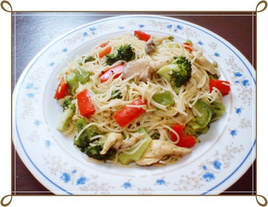 **ReSepi AiR TaNGaNku**: Spaghetti 'angel hair' Goreng 