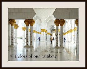 The grand mosque abudhabi @colorsofourrainbow.blogspot.ae