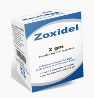 Zoxidel 2 gm Vial حقن