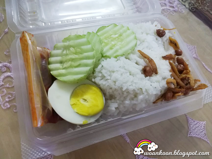 Homemade Nasi Lemak @ Restaurant Grandpa Selayang - Woan ...