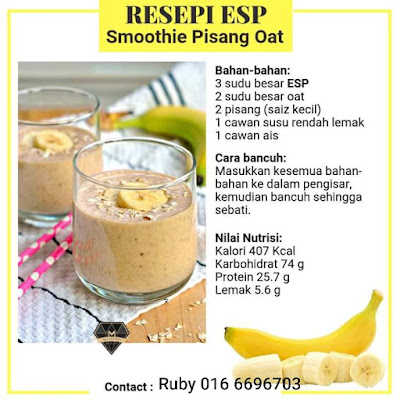 Smoothie Pisang Oat