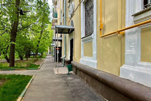 Ивантеевская улица, жилой дом 1950 года постройки – жилой дом для работников МГБ (Министерство государственной безопасности СССР)