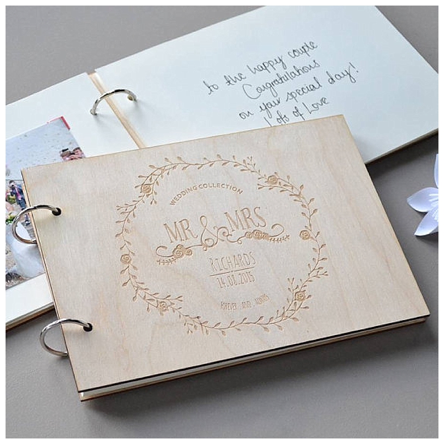 Seven Favourite Wedding Guest Book Ideas