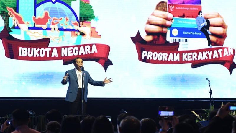 Jokowi: Manfaatkan Peluang dengan Visi Taktis Menuju Indonesia Emas 2045