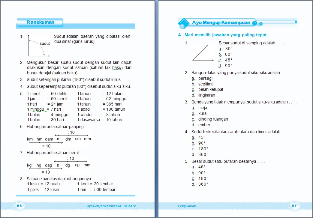 MATEMATIKA Segitiga dan Jajaran Genjang Bab 4 Kelas 4