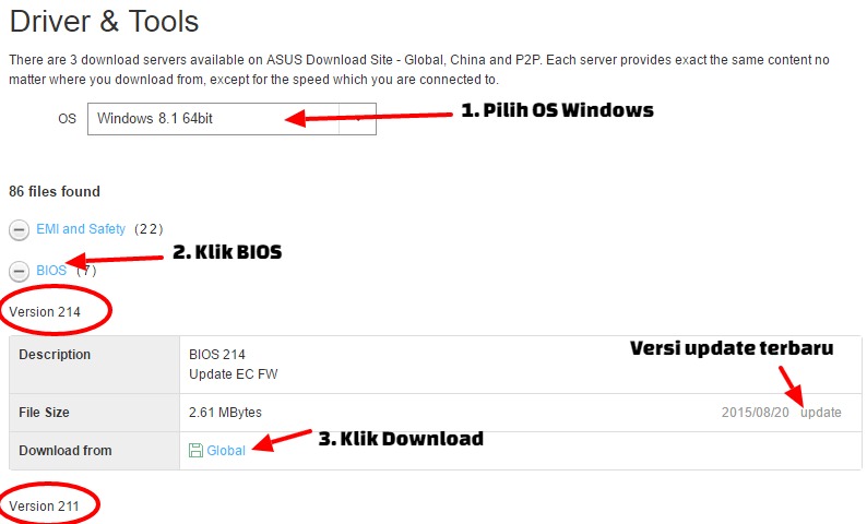 Cara Update BIOS Laptop dengan Flashdisk dan WinFlash Utility