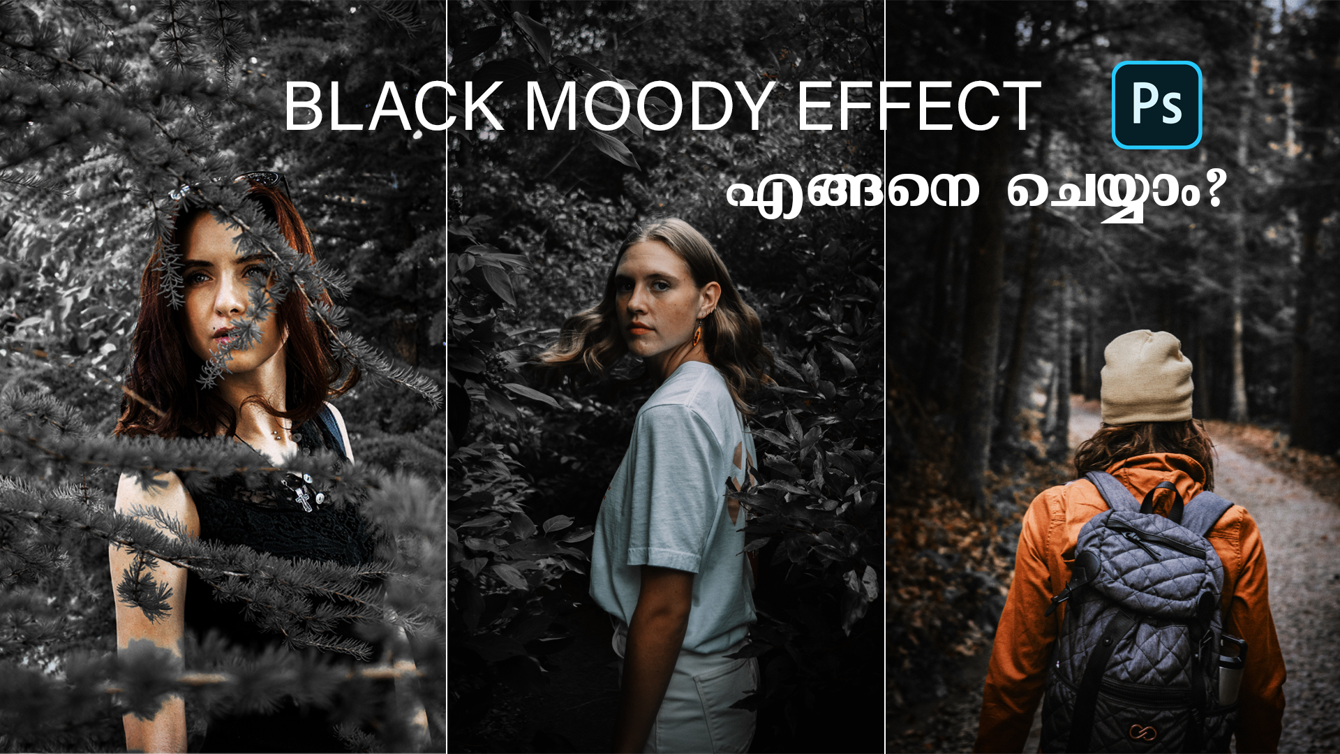 How to Do Black Moody Preset in Photoshop? Download Free Preset Action