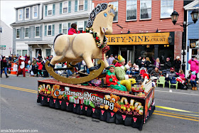 Navidad en el Desfile de Acción de Gracias de Plymouth