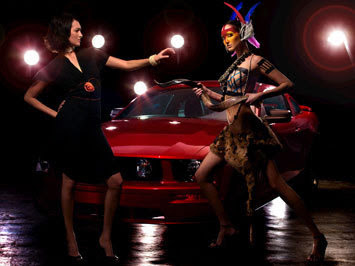 «Топ-модель по-американски», 3 сезон, реклама Ford Mustang, Норель Ван Херк.
