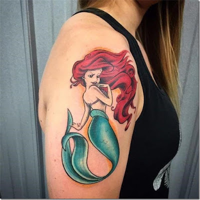 The Little Mermaid tattoos disney