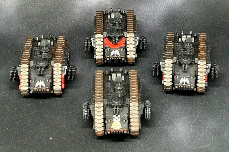 Dark Angels Spartan Assault Tanks for Legions Imperialis